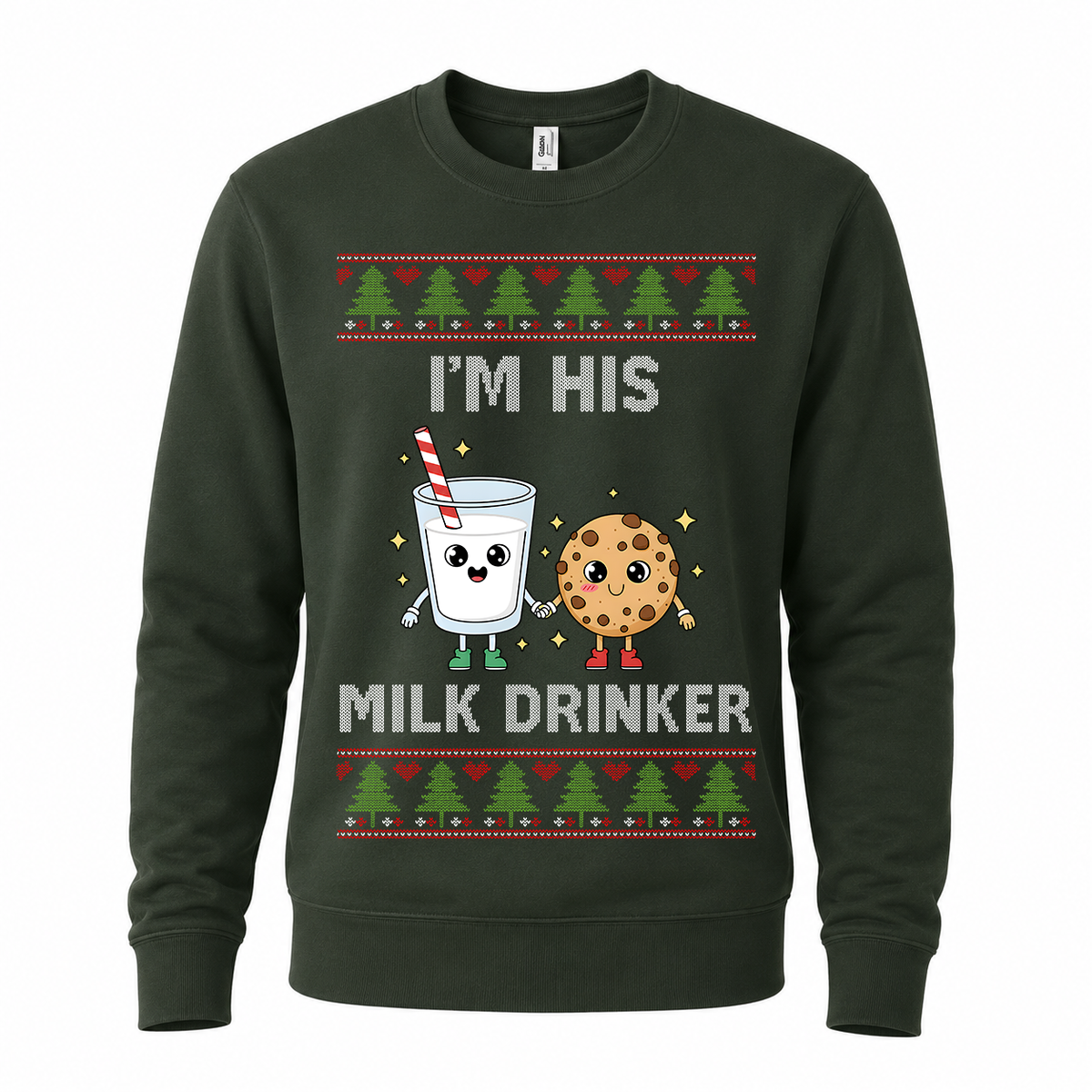 H.D Cookies & Milk (HER)– Funny Christmas Jumper