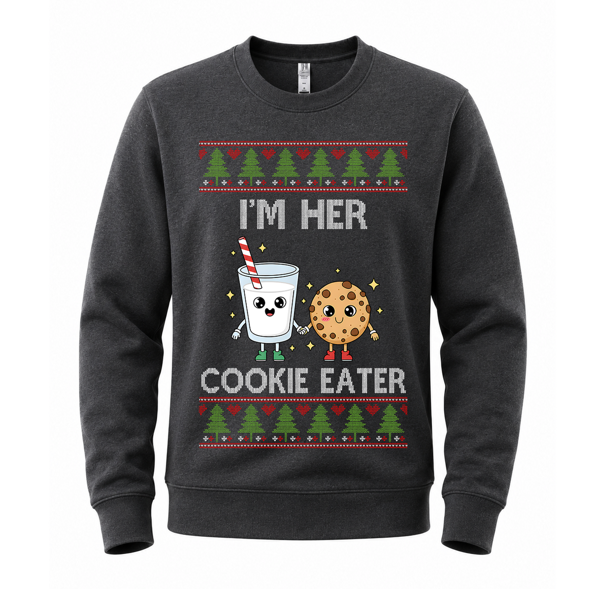 H.D Cookies & Milk (HIM)– Funny Christmas Jumper