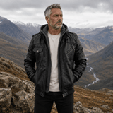 H.D Anarchy Leather Jacket - Handsome Dans