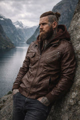 H.D Anarchy Leather Jacket - Handsome Dans