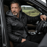 H.D Anarchy Leather Jacket - Handsome Dans