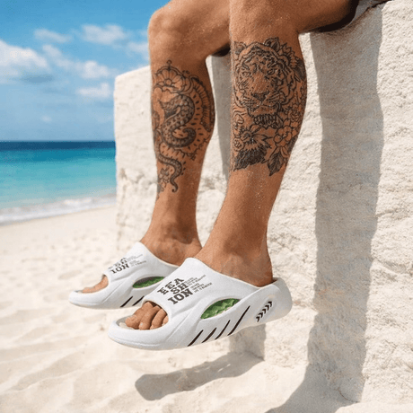 H.D Aztec Sliders - Handsome Dans