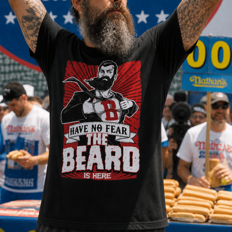 H.D Beard Hero T-Shirt - Handsome Dans