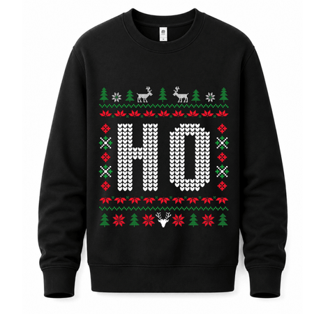 H.D Christmas Ho (HER)– Funny Christmas Jumper - Handsome Dans