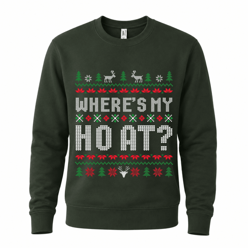 H.D Christmas Ho (HIM)– Funny Christmas Jumper - Handsome Dans