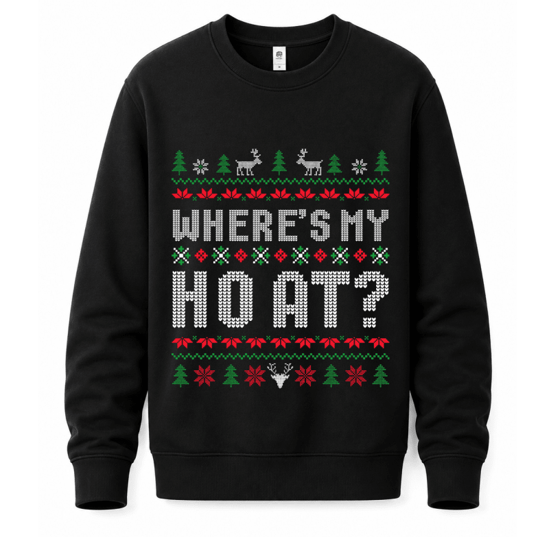 H.D Christmas Ho (HIM)– Funny Christmas Jumper - Handsome Dans