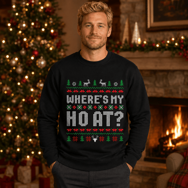 H.D Christmas Ho (HIM)– Funny Christmas Jumper - Handsome Dans