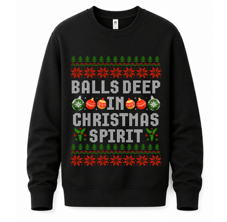 H.D Christmas Spirit (HIM)– Funny Christmas Jumper - Handsome Dans