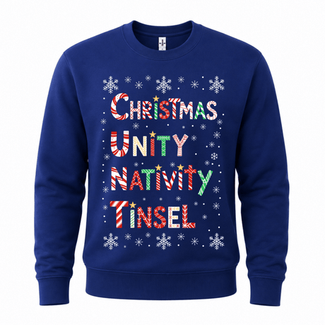 HD Christmas Unity – Funny Christmas Jumper - Handsome Dans