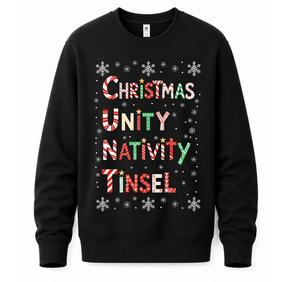 HD Christmas Unity – Funny Christmas Jumper - Handsome Dans