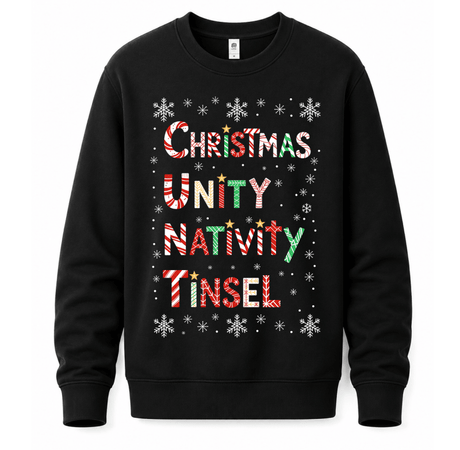 HD Christmas Unity – Funny Christmas Jumper - Handsome Dans