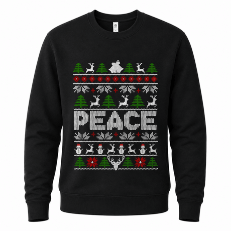 H.D Come In Peace (HERS) – Funny Christmas Jumper - Handsome Dans