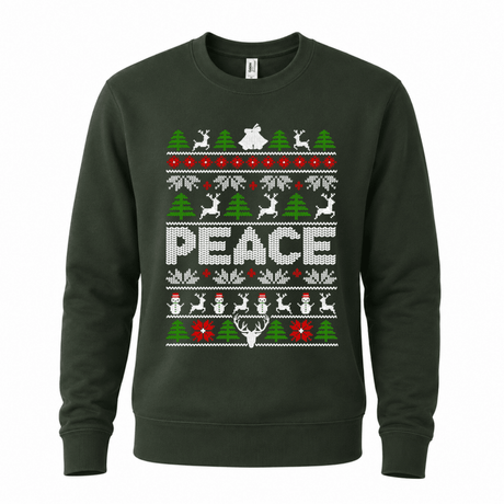 H.D Come In Peace (HERS) – Funny Christmas Jumper - Handsome Dans