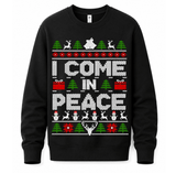 H.D Come In Peace (HIS) – Funny Christmas Jumper - Handsome Dans