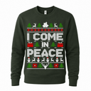H.D Come In Peace (HIS) – Funny Christmas Jumper - Handsome Dans