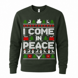 H.D Come In Peace (HIS) – Funny Christmas Jumper - Handsome Dans