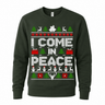 H.D Come In Peace (HIS) – Funny Christmas Jumper - Handsome Dans