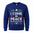 H.D Come In Peace (HIS) – Funny Christmas Jumper - Handsome Dans