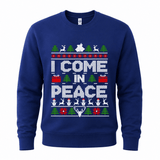 H.D Come In Peace (HIS) – Funny Christmas Jumper - Handsome Dans