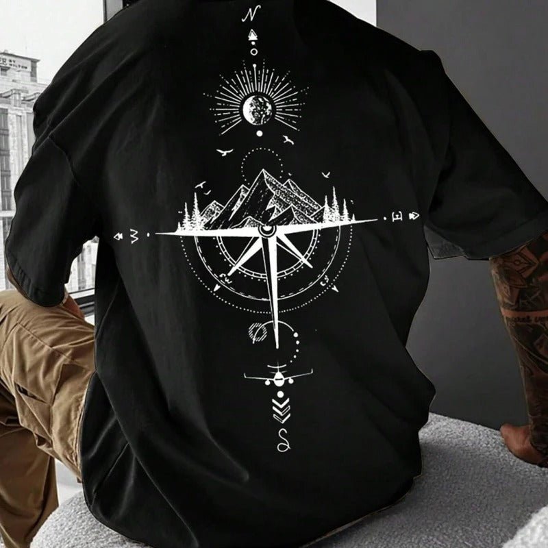 H.D Compass T-Shirt - Handsome Dans