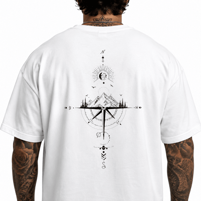 H.D Compass T-Shirt - Handsome Dans