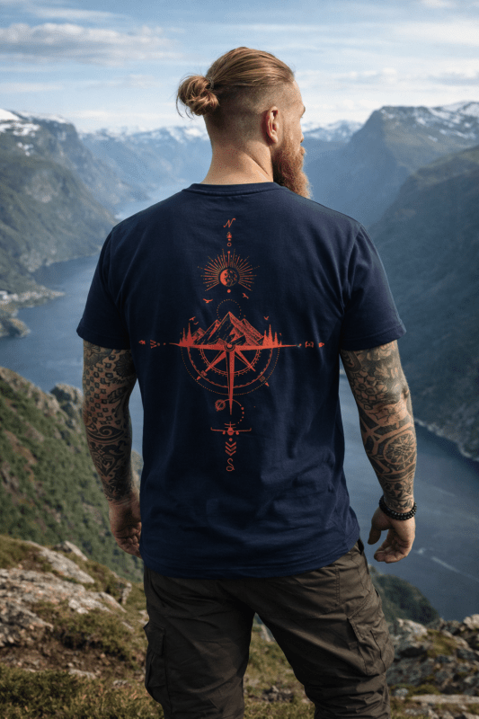 H.D Compass T-Shirt - Handsome Dans