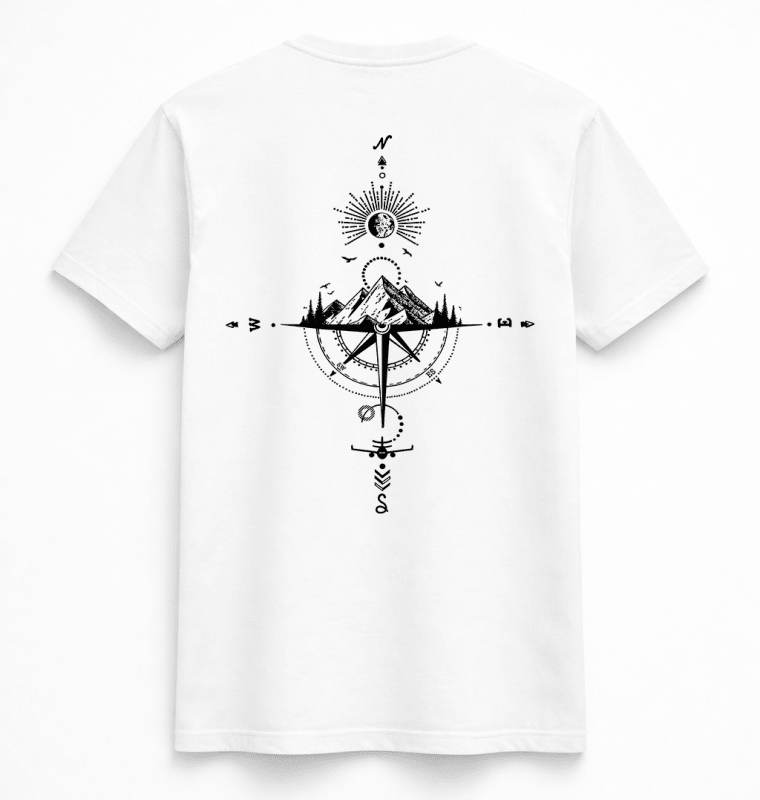 H.D Compass T-Shirt - Handsome Dans