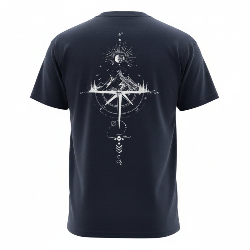 H.D Compass T-Shirt - Handsome Dans