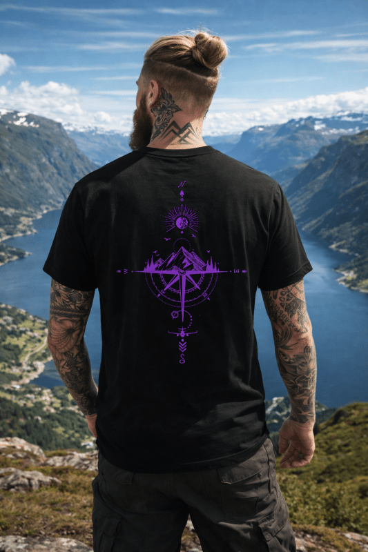 H.D Compass T-Shirt - Handsome Dans