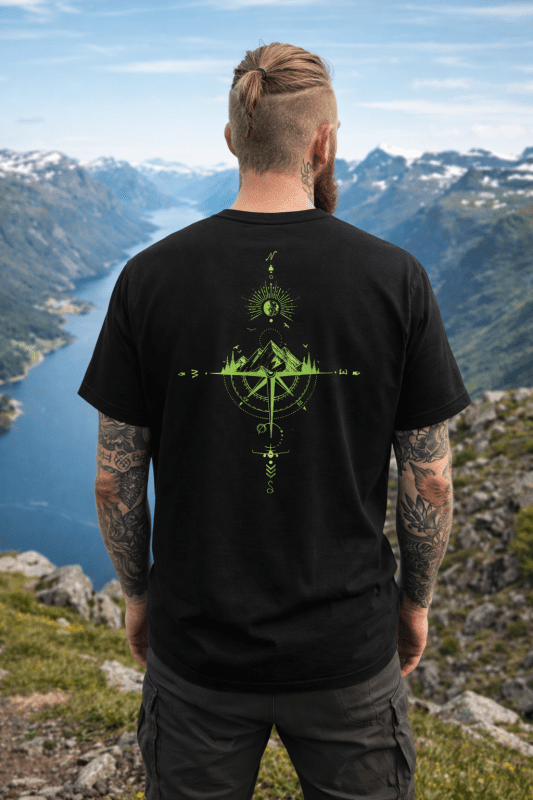 H.D Compass T-Shirt - Handsome Dans