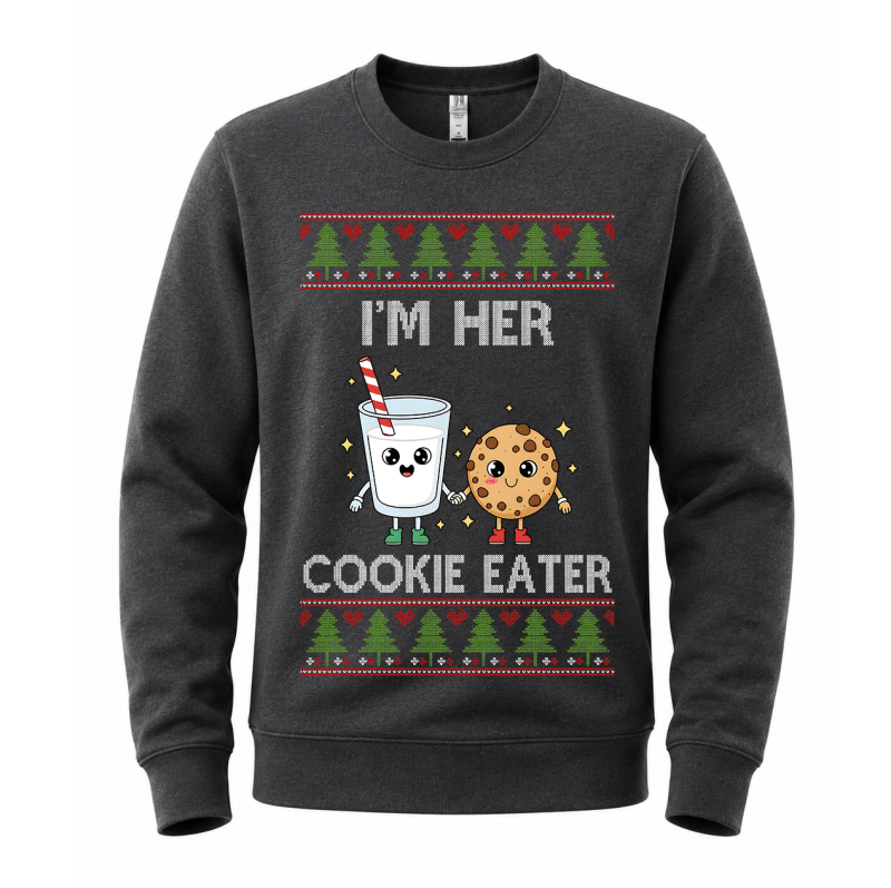 H.D Cookies & Milk (HIM)– Funny Christmas Jumper - Handsome Dans