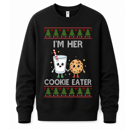 H.D Cookies & Milk (HIM)– Funny Christmas Jumper - Handsome Dans
