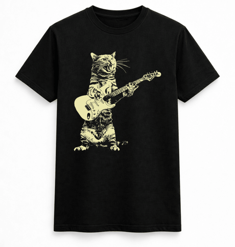 H.D Cool Kitty T-Shirt - Handsome Dans