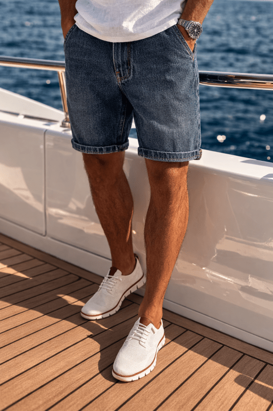 H.D Crimson Shorts - Handsome Dans