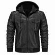 H.D Crypto Leather Jacket - Handsome Dans