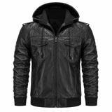H.D Crypto Leather Jacket - Handsome Dans