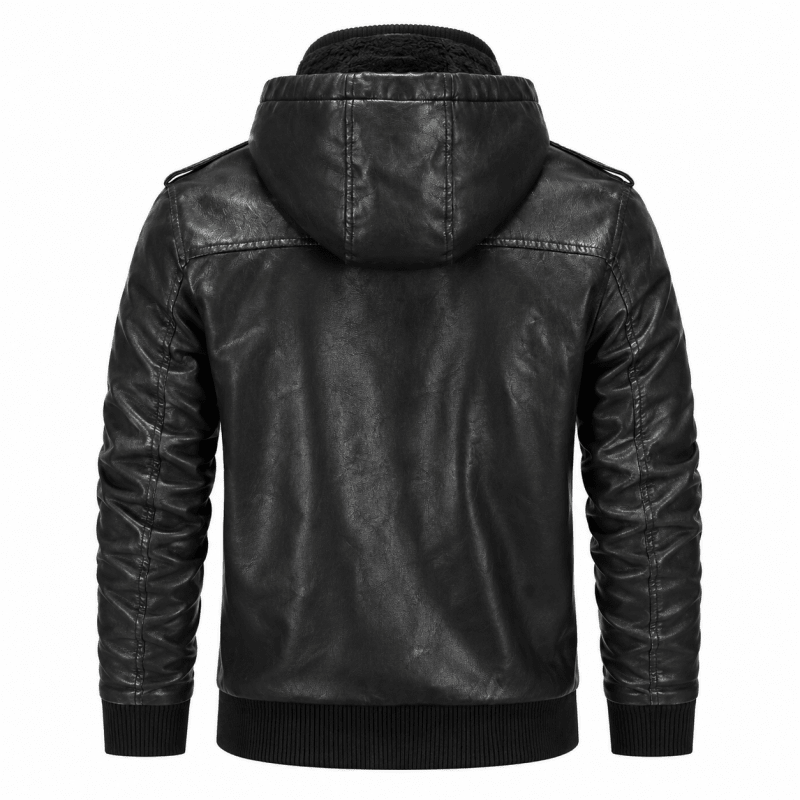 H.D Crypto Leather Jacket - Handsome Dans