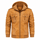 H.D Crypto Leather Jacket - Handsome Dans