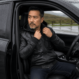 H.D Crypto Leather Jacket - Handsome Dans