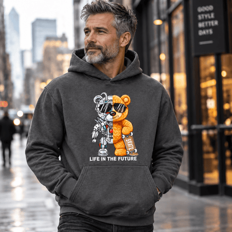 H.D Cyborg Hoodie - Handsome Dans