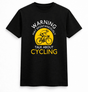 H.D Cycling Warning T-Shirt - Handsome Dans