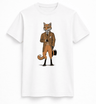 H.D Dapper Fox T-Shirt - Handsome Dans