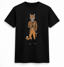 H.D Dapper Fox T-Shirt - Handsome Dans