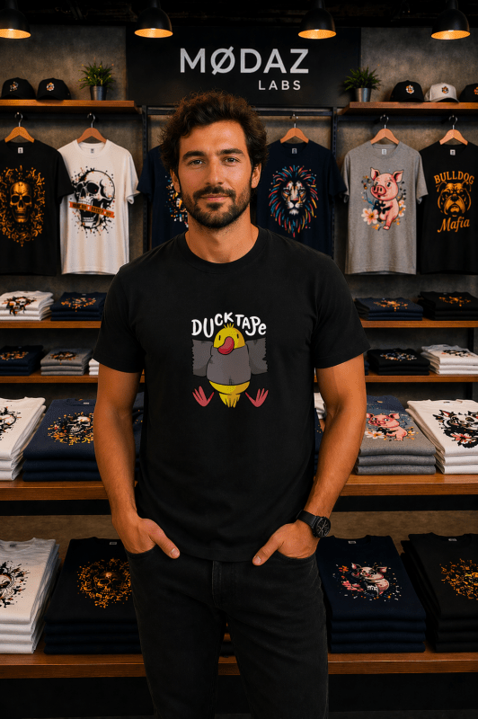 H.D Duck Tape T-Shirt - Handsome Dans