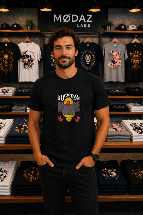 H.D Duck Tape T-Shirt - Handsome Dans