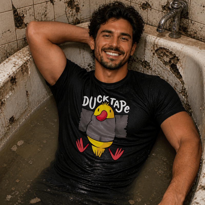 H.D Duck Tape T-Shirt - Handsome Dans