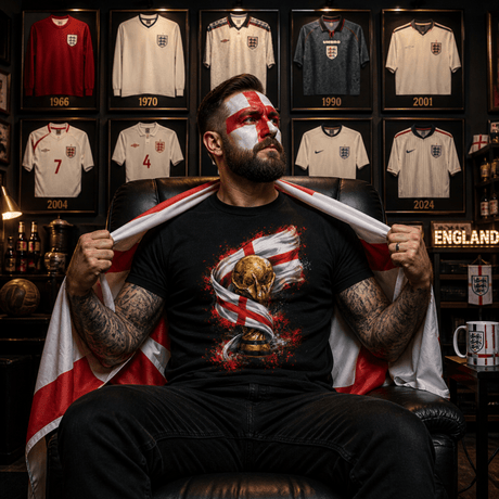 H.D England T-Shirt - Handsome Dans