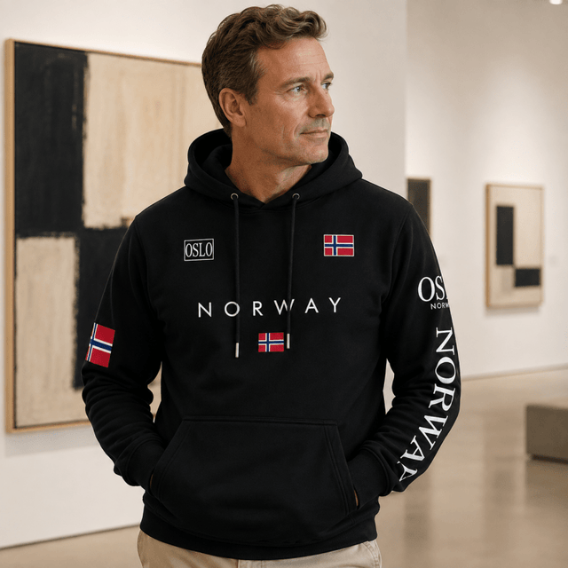 H.D Fjord Hoodie - Handsome Dans