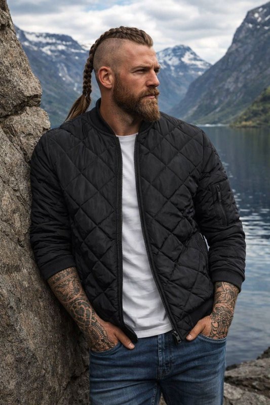 H.D Fuji Bomber Jacket - Handsome Dans