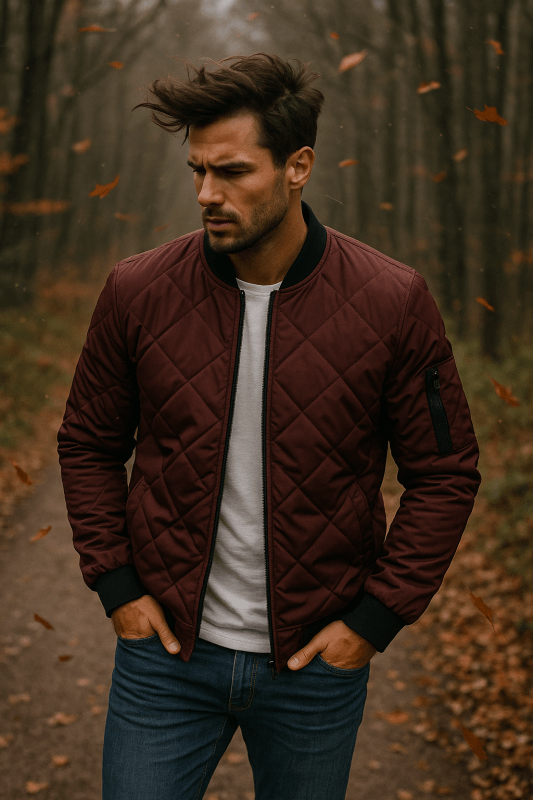 H.D Fuji Bomber Jacket - Handsome Dans